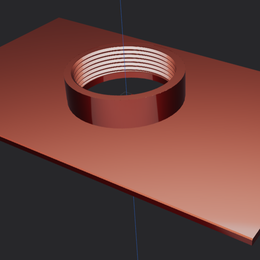 Sliding Window Exhaust Port Panel with a 54mm thread to fit a flexible pvc waste trap hose