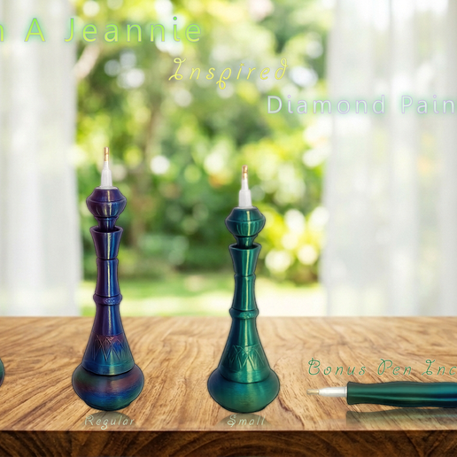 I Dream A Jeannie Inspired Bottle Diamond Painting Pens